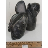 Image 2 : THREE-FACED SPIRIT - SIGNED - STONE & BONE
