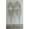 PAIR OF METAL SNOWSHOES