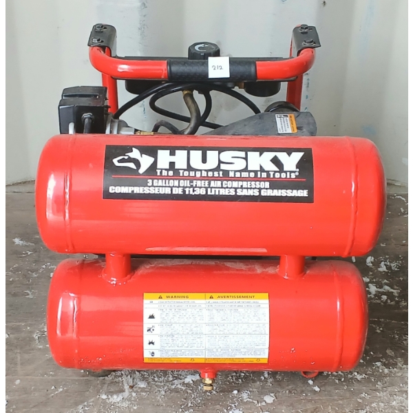 HUSKY 3GAL AIR COMPRESSOR