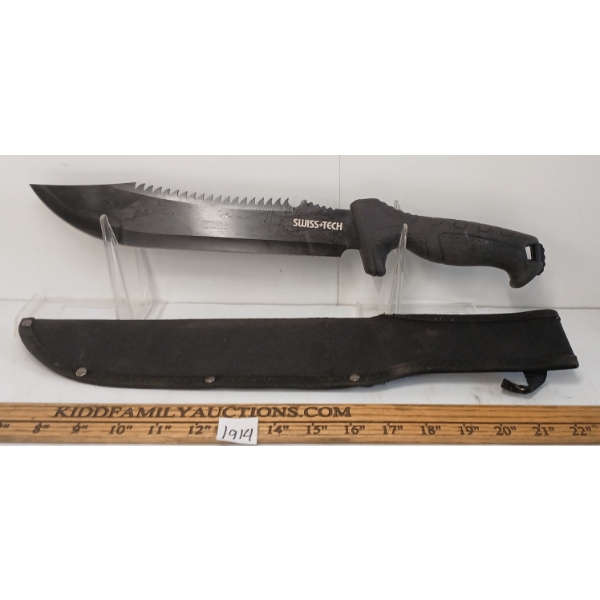 SWISS & TECH MACHETE W/ SHEATH
