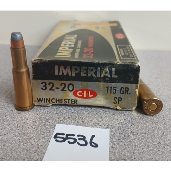 AMMO: 20X MIXED .32-20 WIN - 115GR - SP 