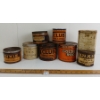 Image 2 : LOT OF 8 - TOBACCO TINS - INCL REX MIXTURE, CLUB, GOLDEN ROD, COMFORT & DIXIE