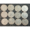 Image 2 : LOT OF 12 - 1942-1966 CDN 10 CENT COINS