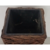 Image 4 : WICKER LOOK PLANT URN