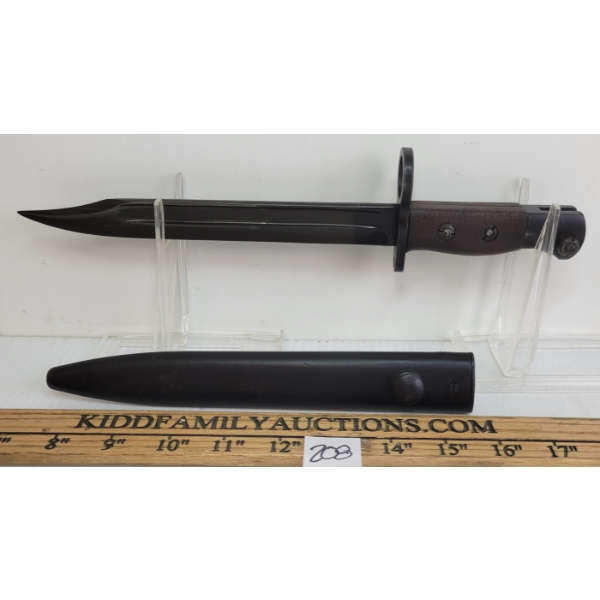BRITISH M-49 BAYONET W/ SCABBARD