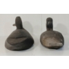 Image 3 : LOT OF 2 - WINTAGE DECOY DUCKS W/ WEIGHTS