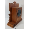 Image 3 : 1885 E. INGRAHAM CABINET #10 8 DAY OAK CLOCK