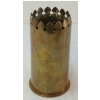 Image 4 : 1912 GERMAN BRASS ARTILLERY SHELL - TRENCH ART VASE