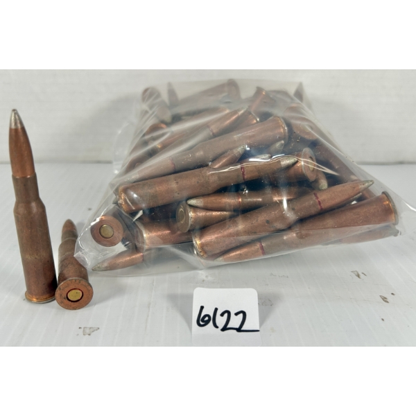 AMMO: 60X 7.62X54 R - MILITARY FMJ
