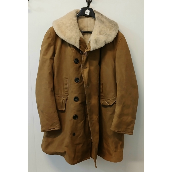 WWII SHEEPSKIN WINTER CAR COAT