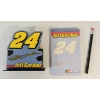 Image 10 : LOT OF 8 - NASCAR JEFF GORDON #24 COLLECTIBLES - DIECAST MODEL, BELT BUCKLE, CARD, ETC