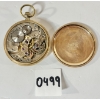 Image 3 : BURLINGTON 21 JEWELS GOLD FILLED POCKET WATCH
