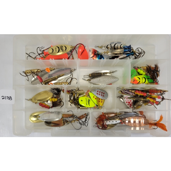 QTY OF LAKE TROUT LURES