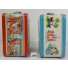 Image 3 : LOT OF 2 - WALT DISNEY WORLD & DISNEY EXPRESS TIN LUNCH BOXES