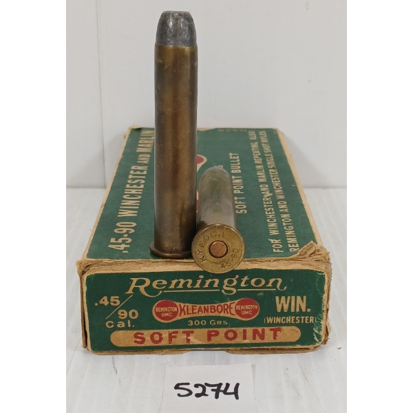AMMO: 20X MIXED .45-90 WIN & MARLIN - 300GR - SP