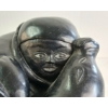 Image 7 : MAN FIGHTING SEAL BY AIBILIE ECHALOOK (PRS CDN ARTIST) - STONE 