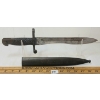 Image 4 : SPANISH MODEL 1941 BOLO BAYONET W/ SCABBARD