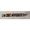 Image 4 : RH36 ANTLER HANDLE KNIFE W/ SHEATH