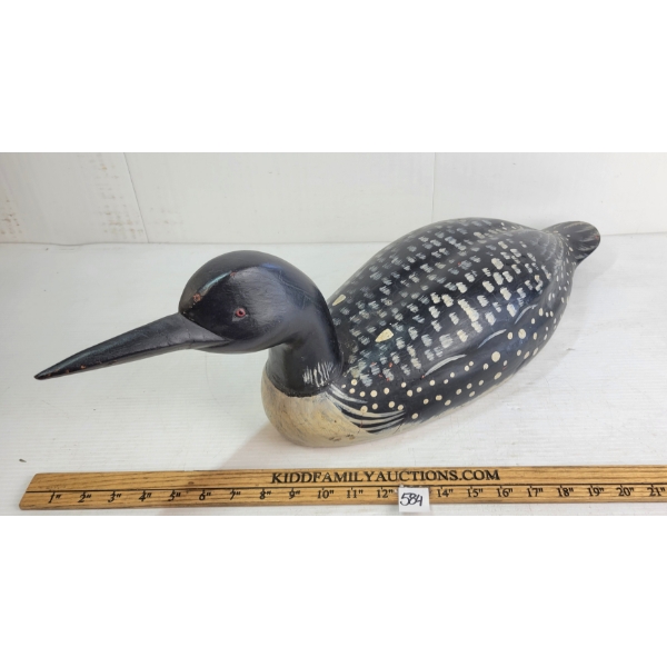 LOON DECOY - UNKNOWN ARTIST