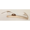 Image 2 : TWO GEESE W/ NEST BY UNKNOWN ARTIST - ANTLER