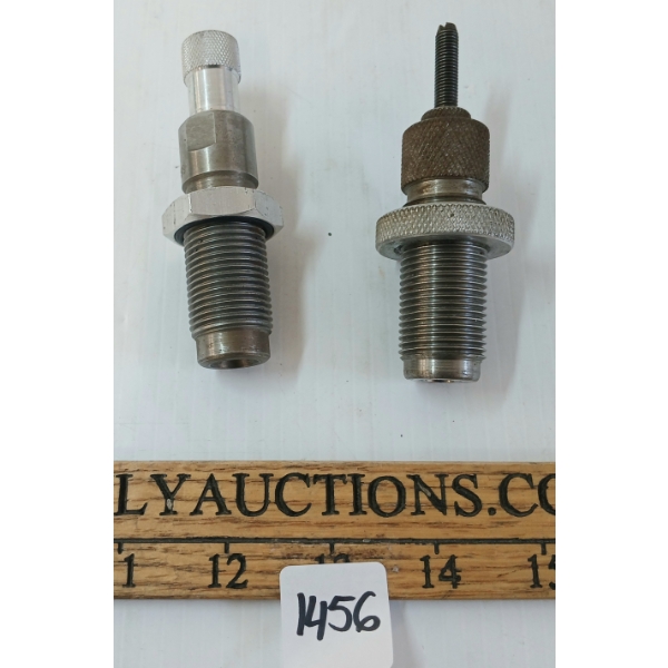 LOT OF 2 - RCBS .357 SEATING DIE & LYMAN .357 DIE