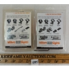 Image 2 : LOT OF 2 - MILLET 1IN LOW SCOPE RINGS - SIVER & MATTE BLACK