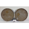 Image 6 : LOT OF 2 - FINA SHIELD NON-DETERGENT MOTOR FIBRE OIL QT CANS