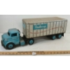 LUMAR PRESSED STEEL NEWBERRY'S TRANSPORT TRUCK W/ TRAILER