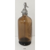 Image 3 : SASKATOON BOTTLING WORKS - BROWN ACID-ETCHED - SELTZER BOTTLE