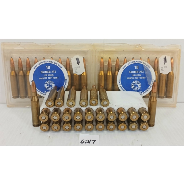 AMMO: 49X MIXED .243