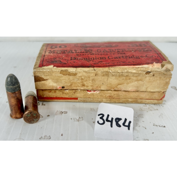 AMMO: APPROX 40X DC CO .38 SHORT RIMFIRE 