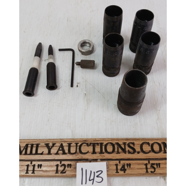 LOT OF 2 - RCBS .270WIN & .22CAL DIE SET & 12GA FULL CHOKE