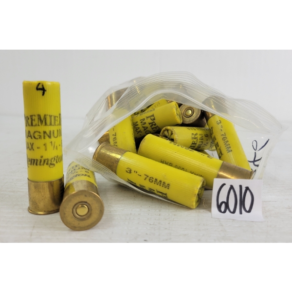 AMMO: 40X REMINGTON 20GA - 3IN - #8 SHOT - RELOADS