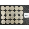Image 4 : LOT OF 20 - 1968 CDN 25 CENT COINS 