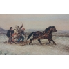 Image 2 : LOT OF 2 - "COTTAGE, STE. ANNE" & "SLEIGH CROSSING THE ICE" BY CORNELIUS KRIEGHOFF