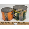 Image 3 : LOT OF 2 - GOLDEN ROD & STAG CHEWING TOBACCO TINS