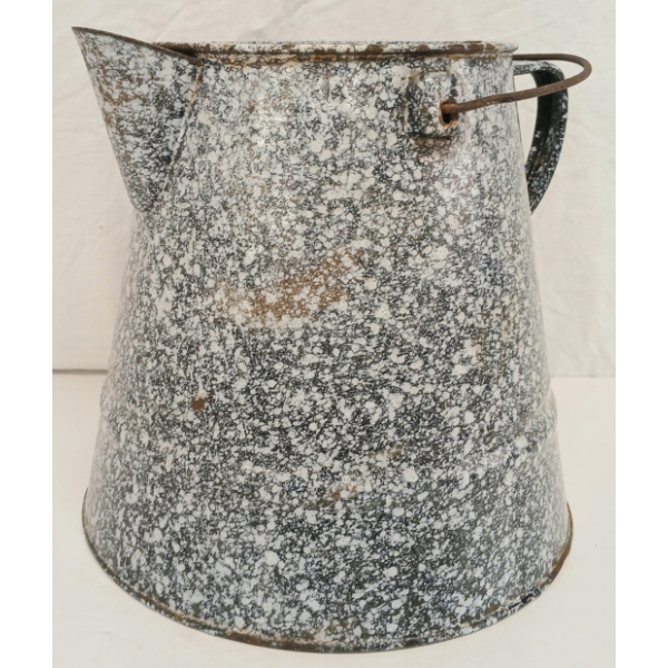 LARGE ENAMEL KETTLE