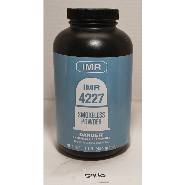 POWDER: IMR 4227 SMOKELESS POWDER - 1LB