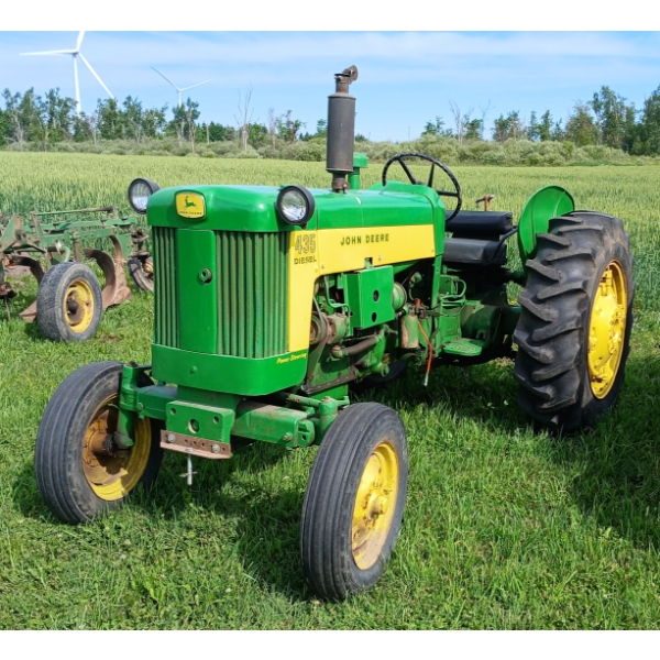JOHN DEERE 435D DIESEL TRACTOR - 3PTH - 1960