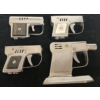 Image 2 : LOT OF 4 - PARTNER, CORONA & MILLION HANDGUN LIGHTERS