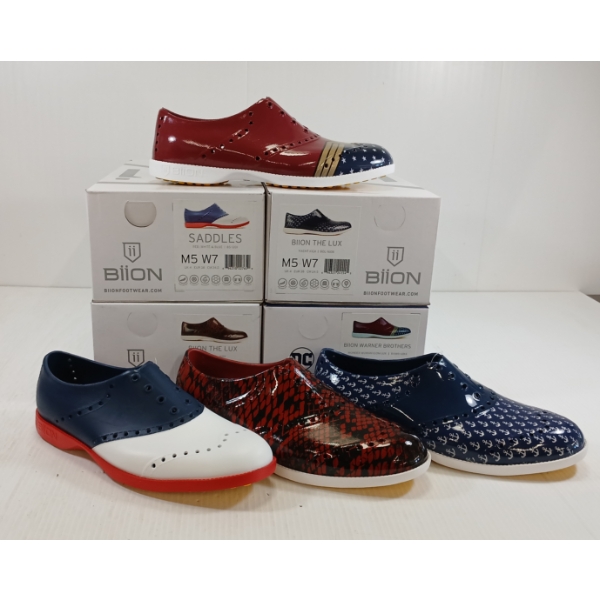 LOT OF 4 - BIION SHOES - FT THE LUX, SADDLES & DC STYLES