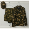 Image 1 : LOT OF 3 - RUSSIAN CAMO UNIFORM JACKET, PANTS & CAP