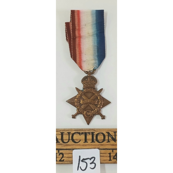 1914-1915 STAR MEDAL - 68283 PTE. J.R. FLEMMING 25 CAN. INF.