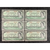 Image 6 : LOT OF 22 - 1967 CDN $1 BANKNOTES