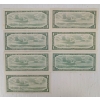 Image 2 : LOT OF 6 - 1954 CDN $1 BANKNOTES