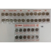 Image 1 : LOT OF 3 - 1999 CDN MILLENNIUM QUARTERS SETS