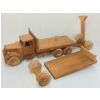 Image 1 : WOOD TRUCK W/ TRAILER