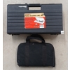 Image 1 : LOT OF 2 - PISTOL ACCESSORY HARD CASE & SOFT HANDGUN CASE