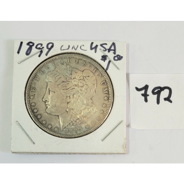 1899 US SILVER DOLLAR - UNCIRCULATED