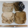 Image 1 : LOT OF 5 - WWII CDN & BRITISH GAS MASK & BAGS